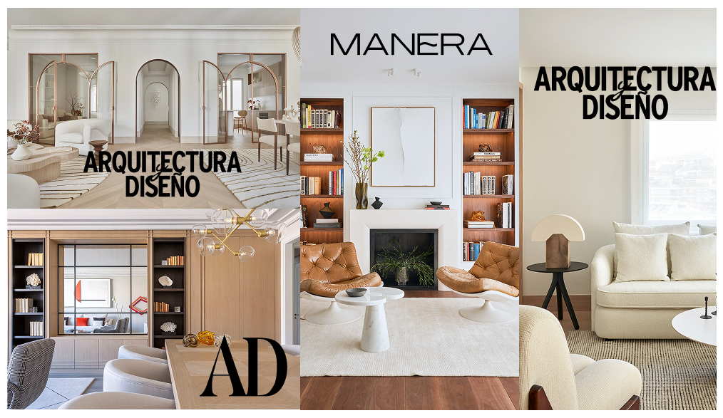 Zinc Arquitectos publicado en revistas de arquitectura y diseño de lujo y conceptual AD Architectural Digest Manera Diseño Interior Arquitectura y Diseño Elle Decoration